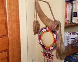 Antique tribal bridal necklace
Antique horn