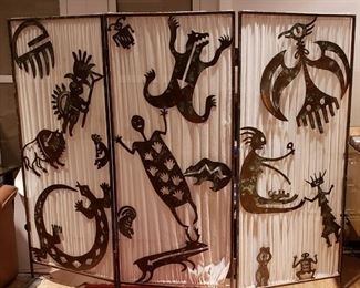 Custom Iron Room Divider 