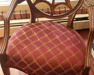 Ethan Allen Spider Back Armchair 