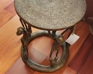 "The King's Stool"
Brass stool from The House of Royalty 