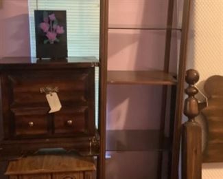 Two night stand and display shelf