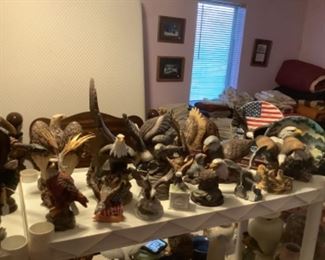 Eagle figurines