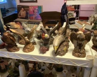 Eagle figurines