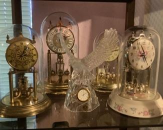 Anniversary clocks and Eagle clock