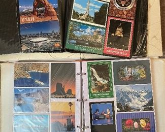Albums full of postcards
