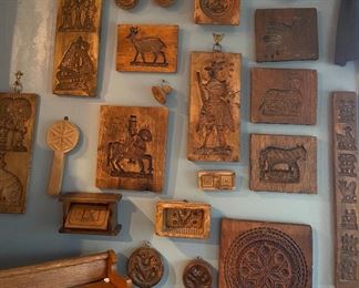 Look at all of these wood molds!