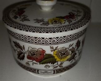 Vintage Midwinter Jacobean Sugar, Staffordshire,  1970's