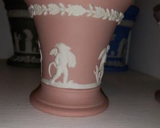Wedgwood Jasperware Pink Vase