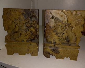 Gorgeous stone book ends