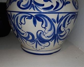 Asian Blue & White Vase