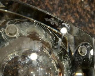 WATERFORD, BOTTOM OF HUGE & HEAVY VASE