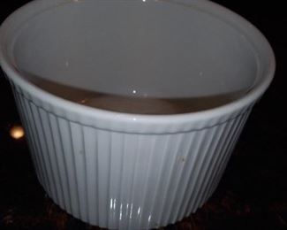 Ceramic Souffle Serving Ramekin Bowls