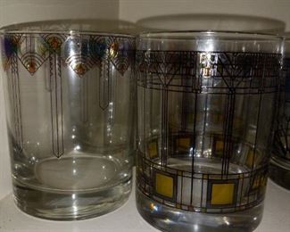 Frank Lloyd Wright Foundation Glassware 