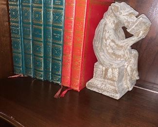 Classic Books & Gargoyle Book End