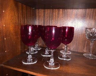 Fostoria "Fascination" glasses