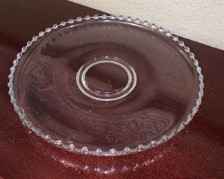 Round Glass Platter