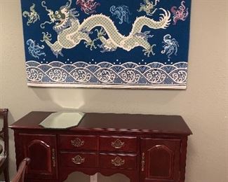 Beautiful Mahogany Serving Table - MAKE FAIR OFFER & IT'S YOURS!