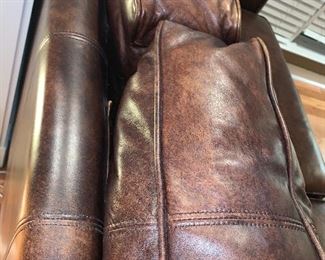 Thomasville Leather Sofa - SO COMFORTABLE AND IN GREAT CONDITION!