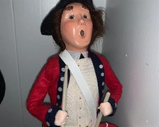 Byers Choice HIGHLY collectible Dolls - Drummer