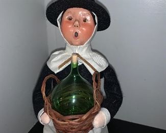 Byers Choice HIGHLY collectible Dolls - Pilgrim's Wife