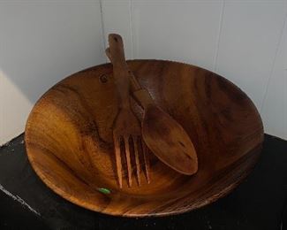 Wooden Salad bowl Set