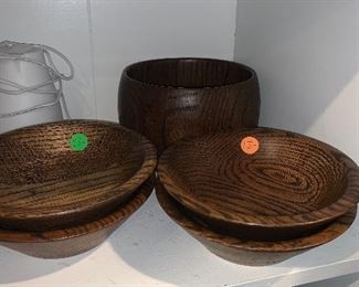 Wooden bowls