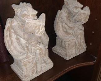 Gargoyle bookends