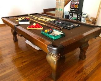 On account of how Cher and I were raised in a bar, we have the odd talent of being master pool players. I dare you to challenge one of us,