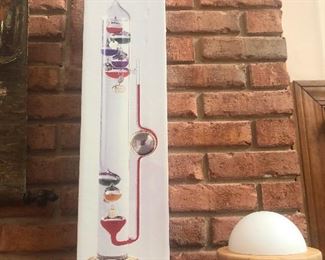 Galileo thermometer you need this