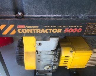 closeup of generator, you need this for the inevitable upcoming fall of civil order