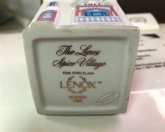 LENOX spice jars