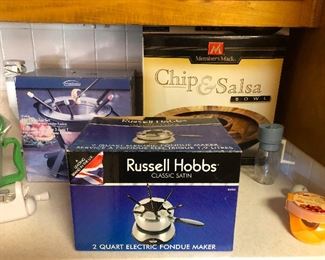 I just melted a bunch of cheese on a plate and slapped some fig jam on it.