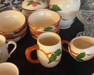 Small collection of Franciscan Apple pattern