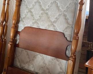 Antique Stickley cherry twin bed - great condition