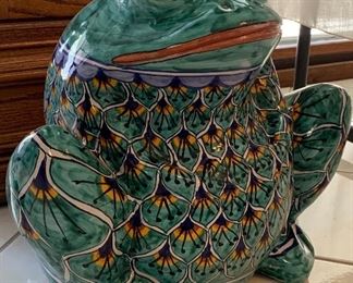 Large Frog Planter Talavera