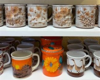 Assorted Vintage Mugs