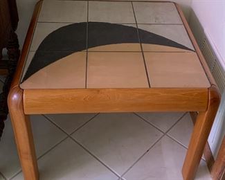 Tile Top End Table