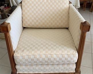 Vintage Armchair and Sofa