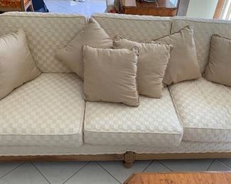 Vintage Armchair and Sofa