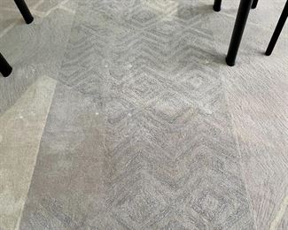 Detail, dining room rug