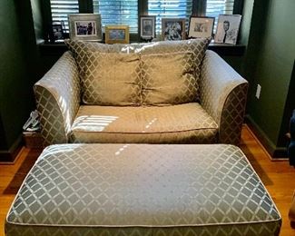 $295 - Sealy sleeper chair. 29.5"H x 52"W x 38"D (seat height 18"H)