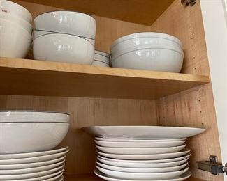 bowls and dishes