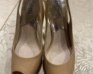 Michael Kors heels 5 inches and 1 inch platform