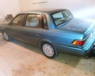 1993 Ford Mercury Topaz - low mileage 60,000  