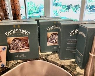 Johnson Brothers Blue Willow China..