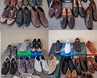 men's shoes - new and gently used