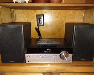 sony compact stereo system