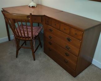 Ethan Allen desk and chest