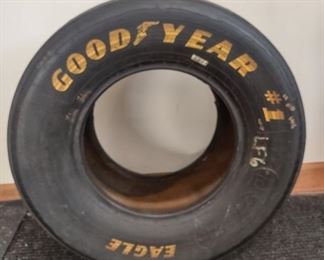 used NASCAR racing tire