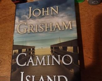 signed John Grisham book